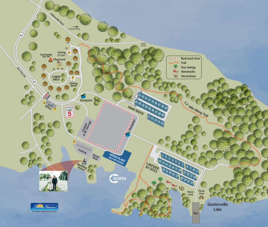 Site Map - River Ridge Retreat